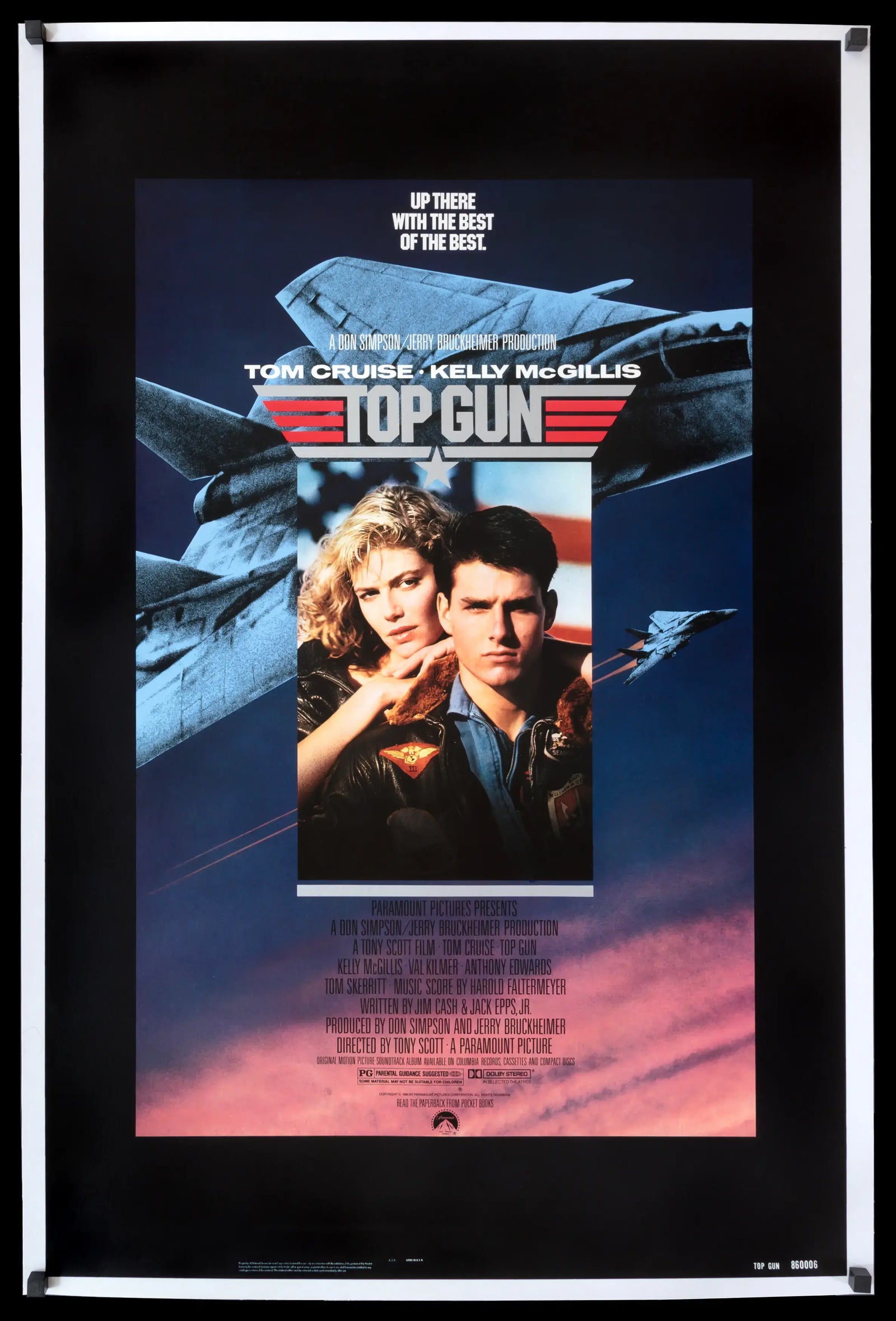 Top Gun (1986) original movie poster for sale at Original Film Art - Vintage Movie Posters