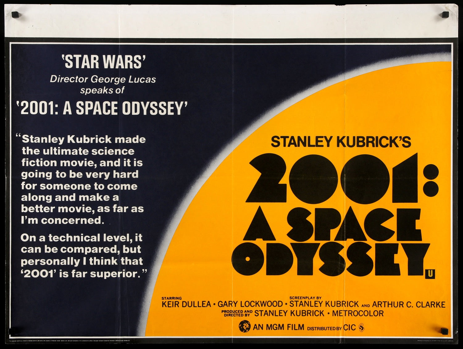 2001: A Space Odyssey (1968) original movie poster for sale at Original Film Art - Vintage Movie Posters