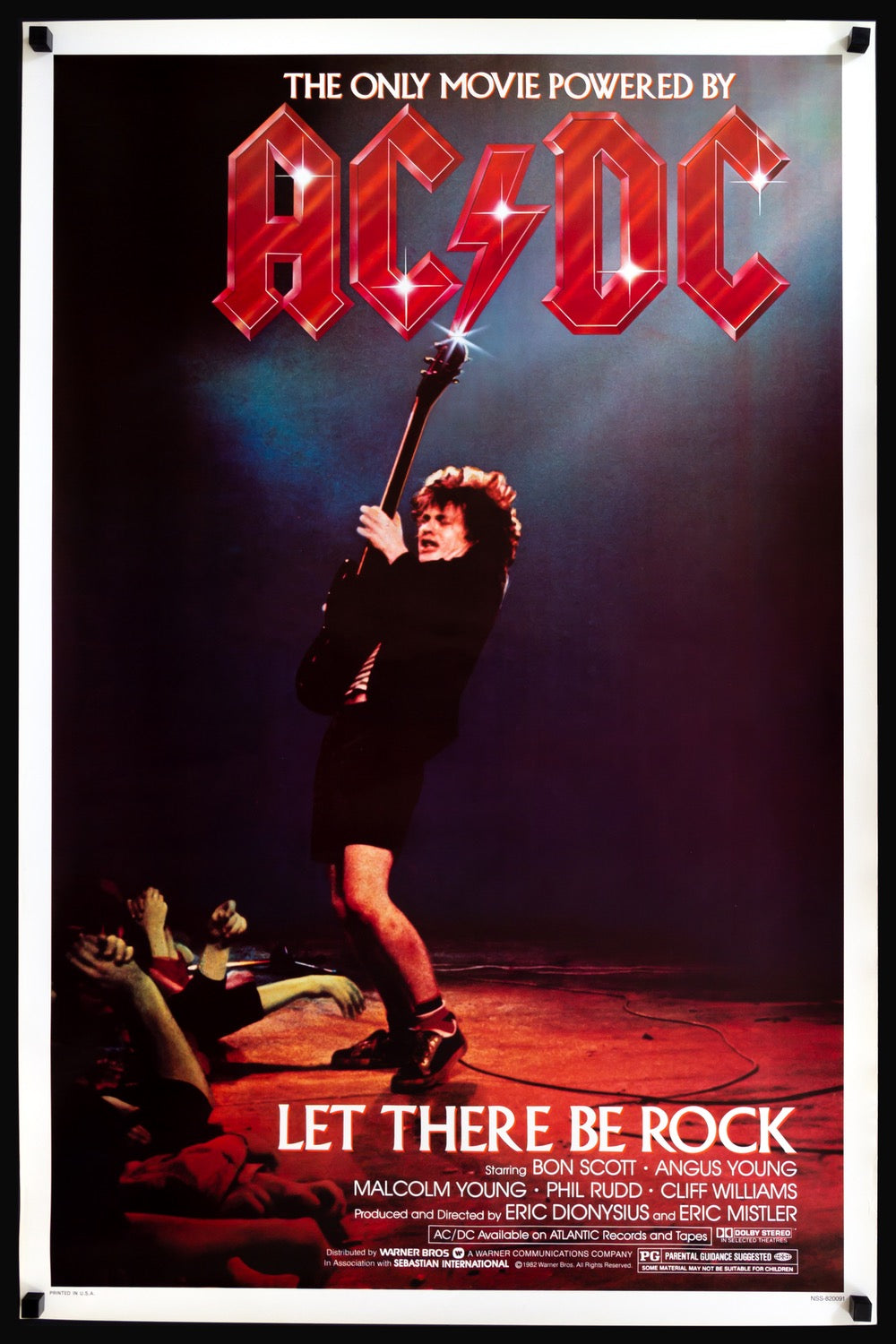 AC/DC: Let There Be Rock (1980) original movie poster for sale at Original Film Art - Vintage Movie Posters