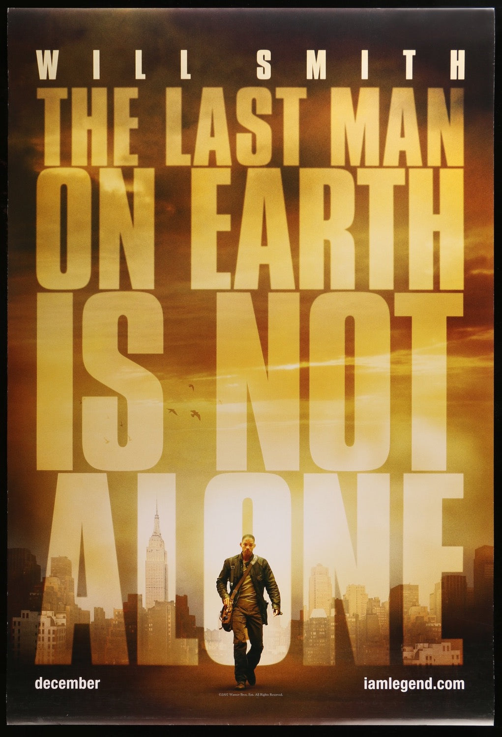 I Am Legend (2007) original movie poster for sale at Original Film Art - Vintage Movie Posters