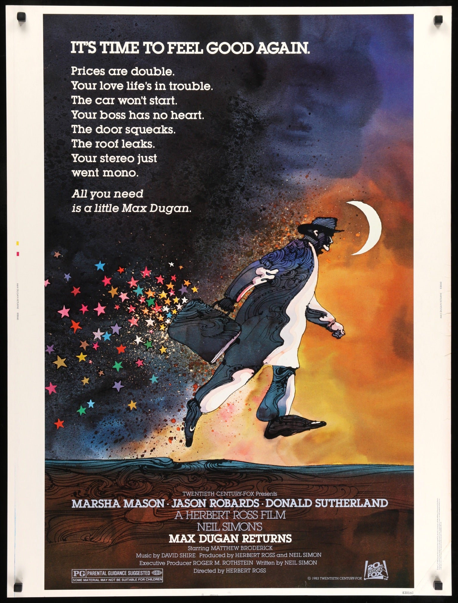 Max Dugan Returns (1983) original movie poster for sale at Original Film Art - Vintage Movie Posters