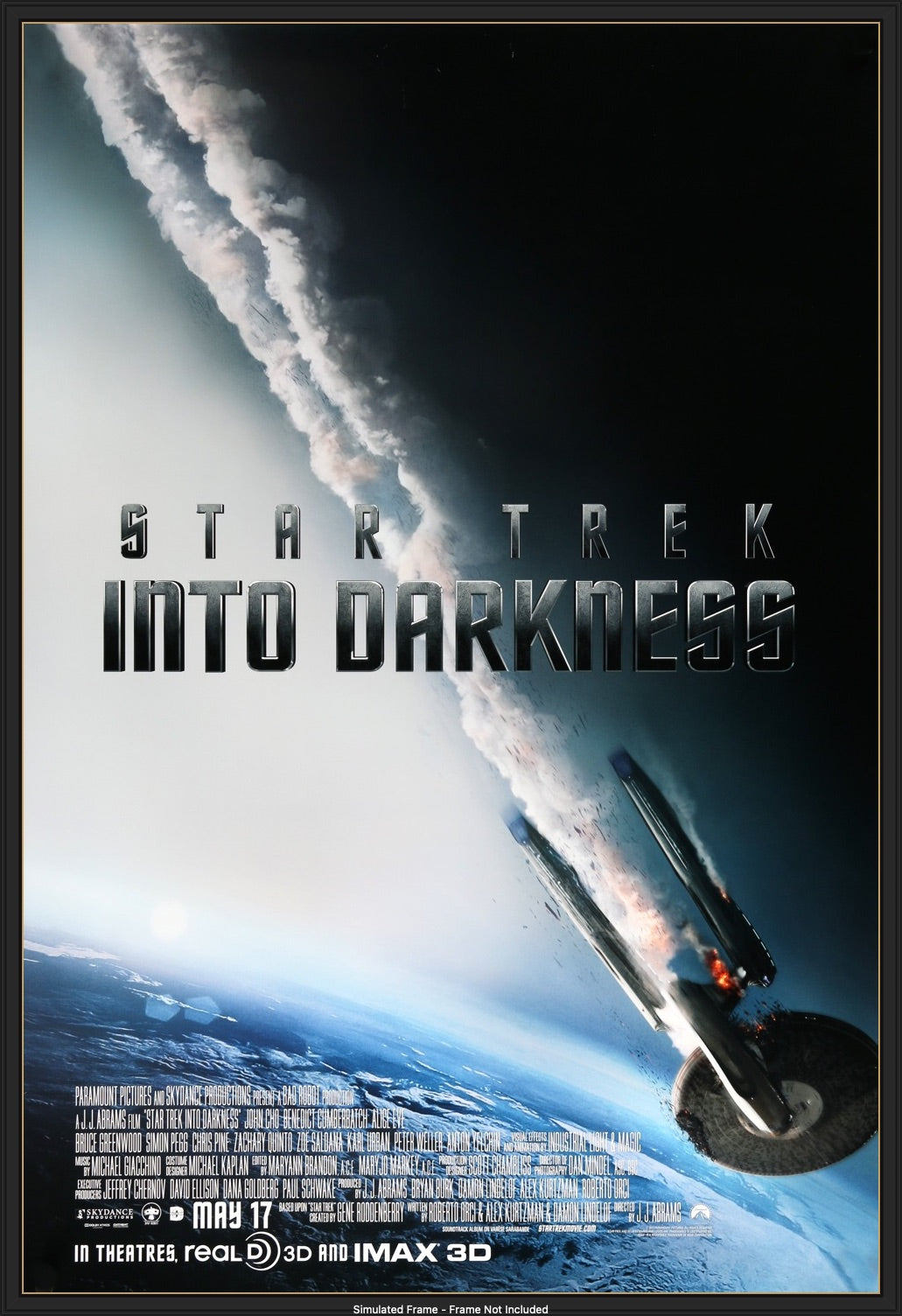 Star Trek Into Darkness (2013) original movie poster for sale at Original Film Art - Vintage Movie Posters