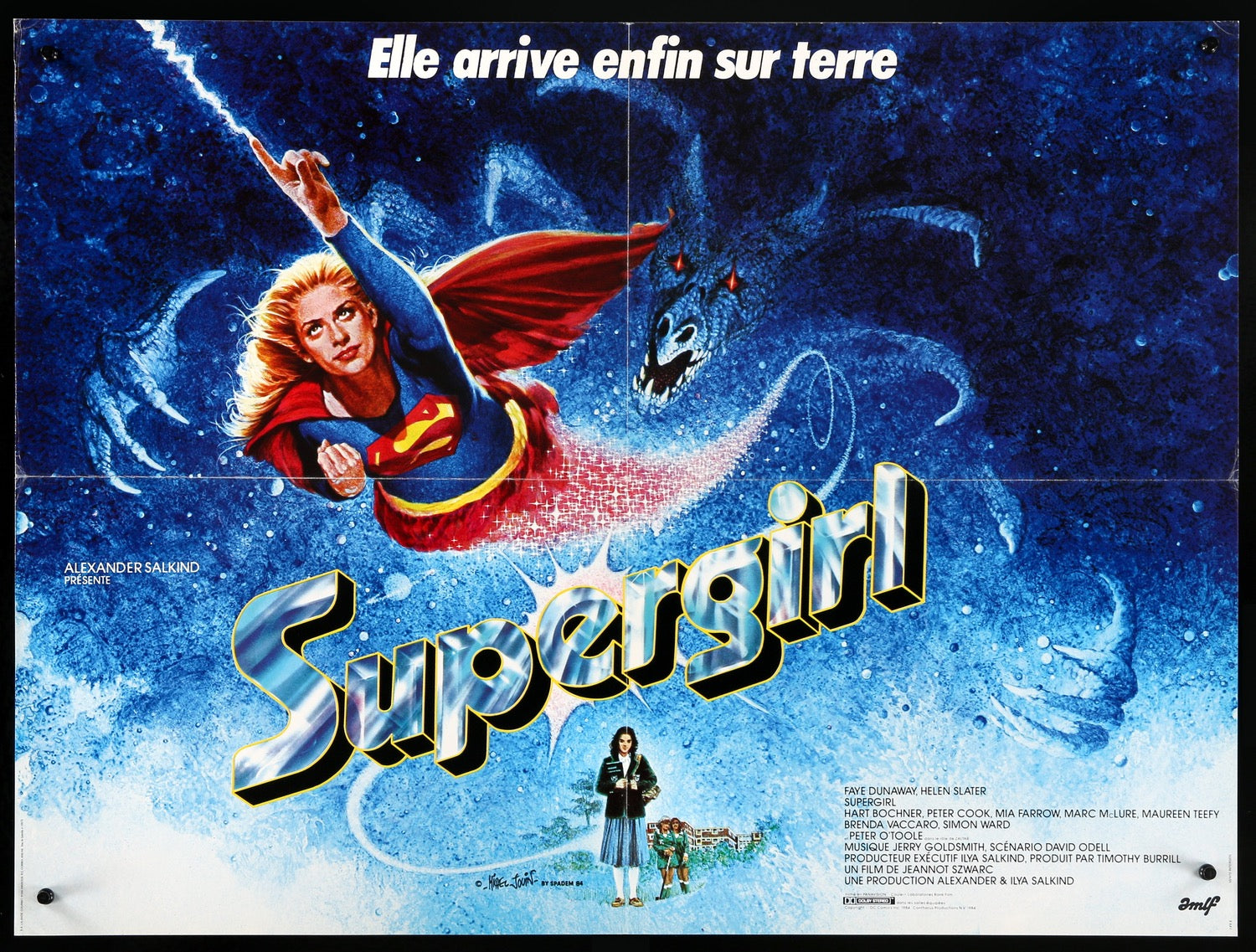 Supergirl (1984) original movie poster for sale at Original Film Art - Vintage Movie Posters