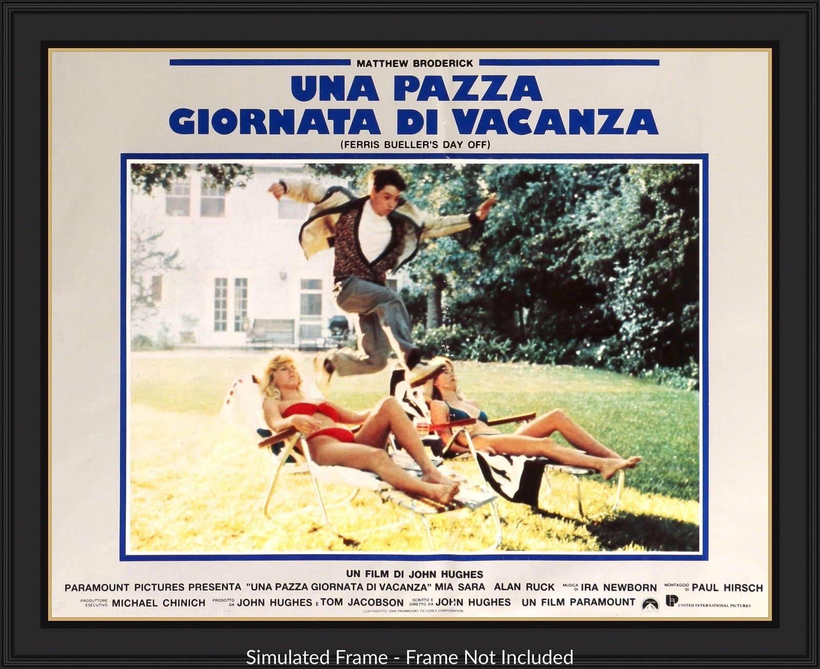 Ferris Bueller's Day Off (1986) original movie poster for sale at Original Film Art - Vintage Movie Posters