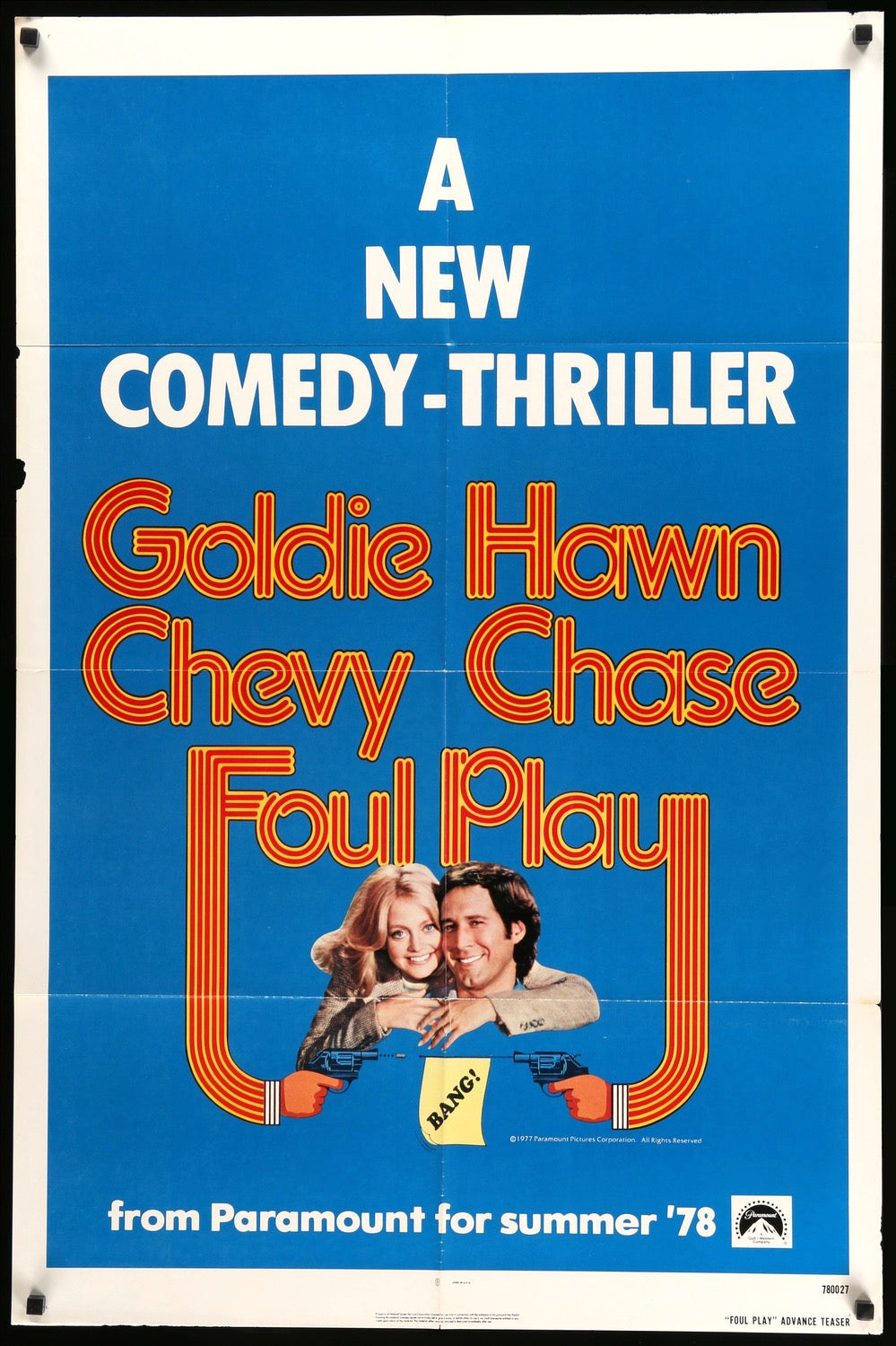 Foul Play (1978) original movie poster for sale at Original Film Art - Vintage Movie Posters