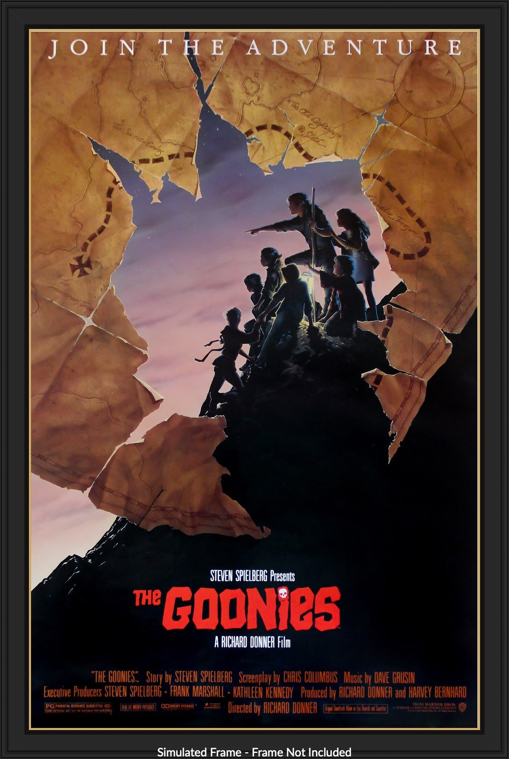 Goonies (1985) original movie poster for sale at Original Film Art - Vintage Movie Posters