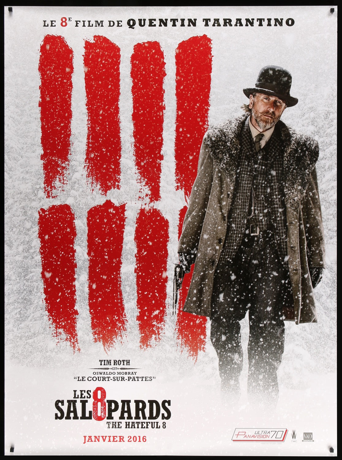 Hateful Eight (2015) original movie poster for sale at Original Film Art - Vintage Movie Posters