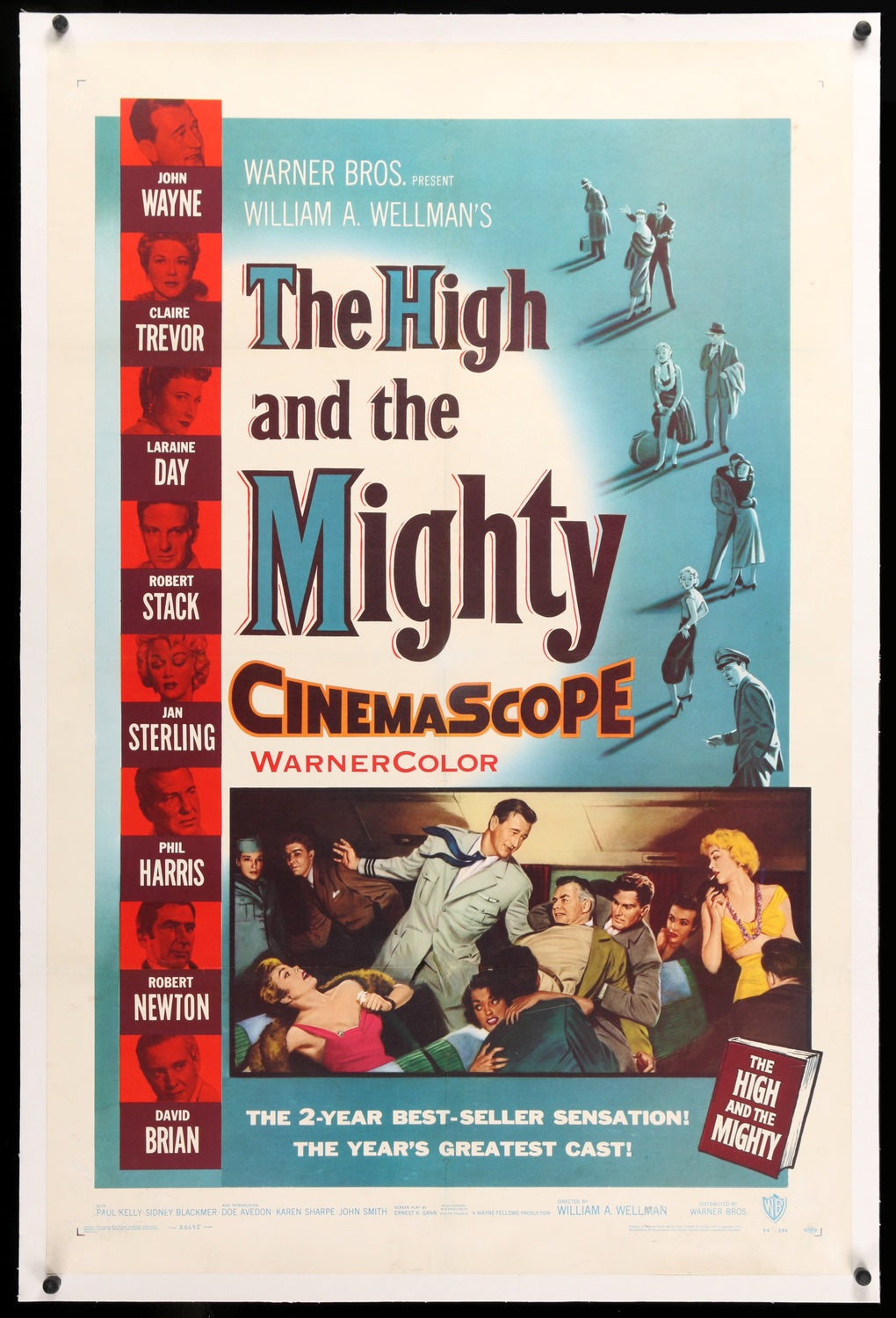 High and the Mighty (1954) original movie poster for sale at Original Film Art - Vintage Movie Posters