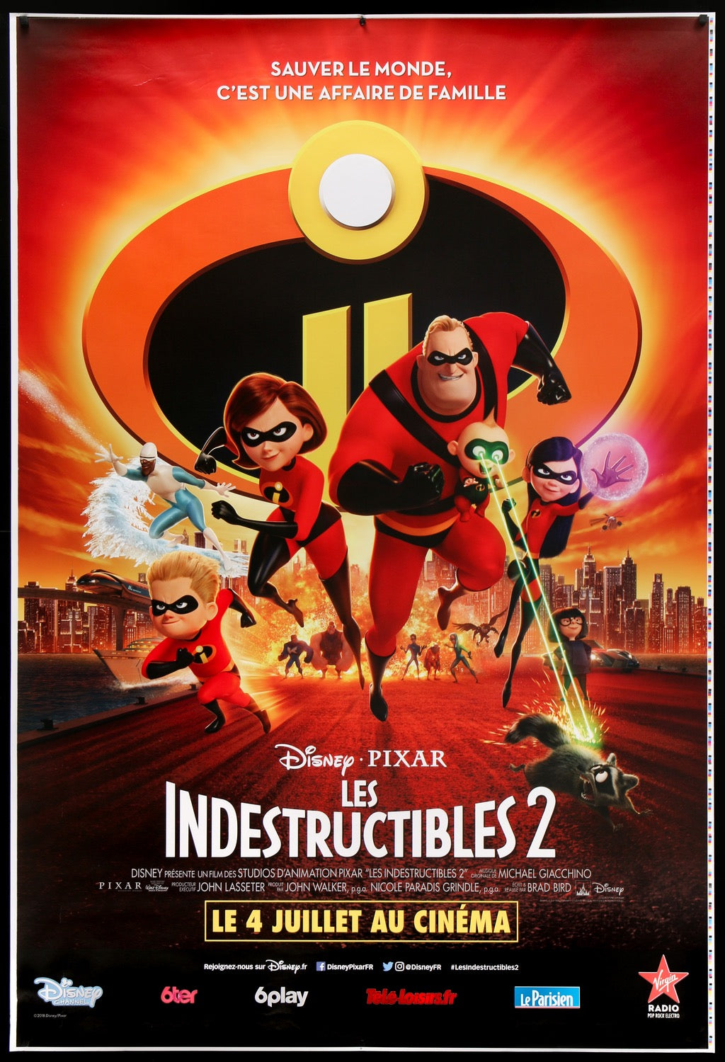 Incredibles 2 (2018) original movie poster for sale at Original Film Art - Vintage Movie Posters