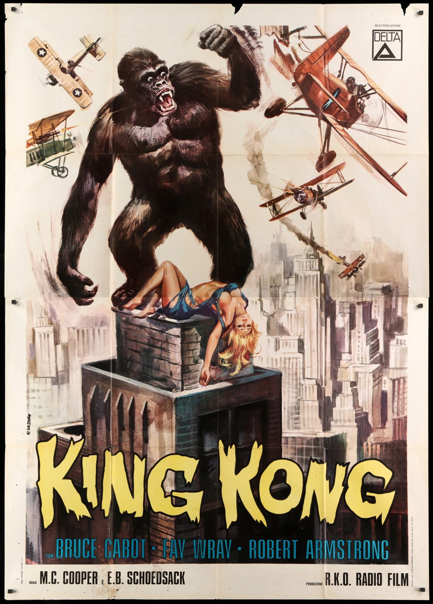 King Kong (1933) original movie poster for sale at Original Film Art - Vintage Movie Posters