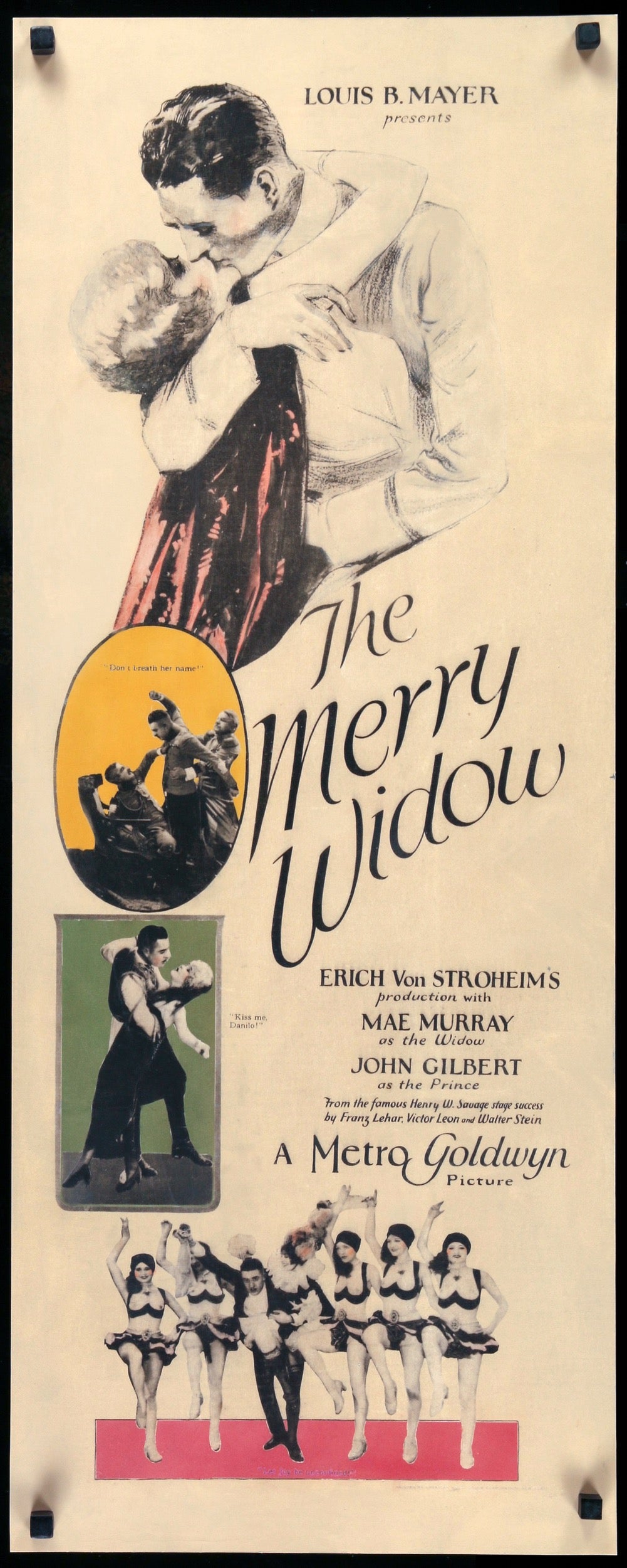 Merry Widow (1925) original movie poster for sale at Original Film Art - Vintage Movie Posters