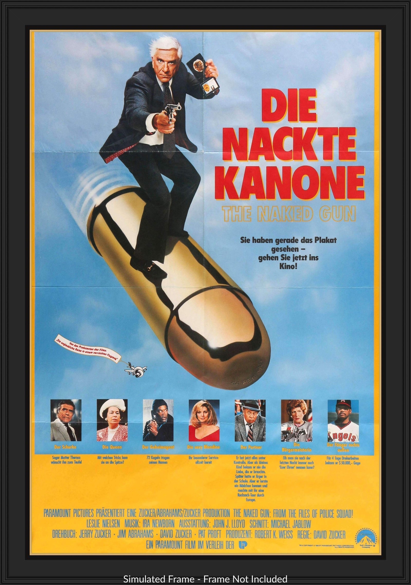 Naked Gun (1988) original movie poster for sale at Original Film Art - Vintage Movie Posters
