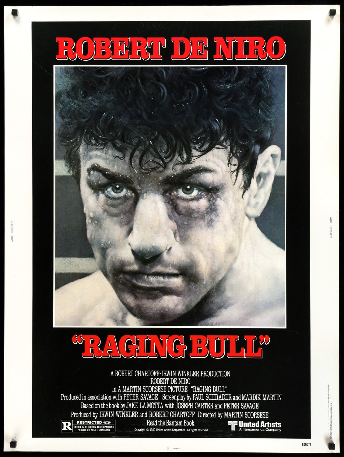Raging Bull (1980) original movie poster for sale at Original Film Art - Vintage Movie Posters
