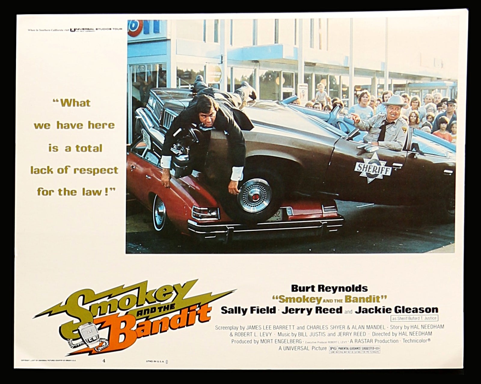 Smokey and the Bandit (1977) original movie poster for sale at Original Film Art - Vintage Movie Posters