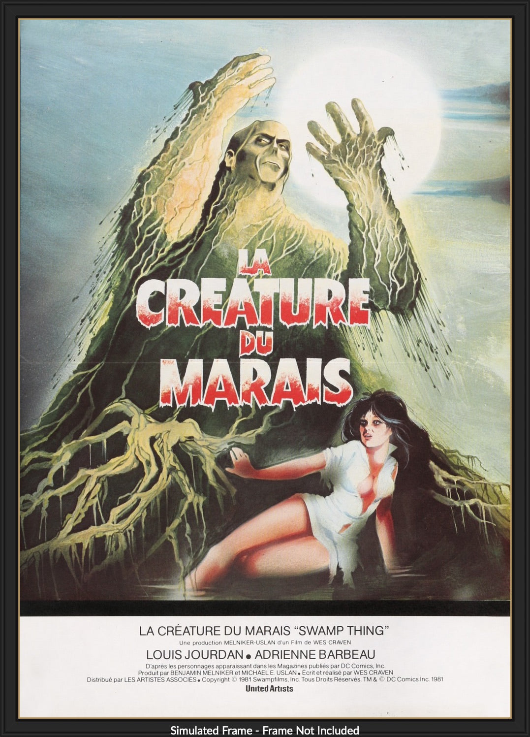 Swamp Thing (1982) original movie poster for sale at Original Film Art - Vintage Movie Posters