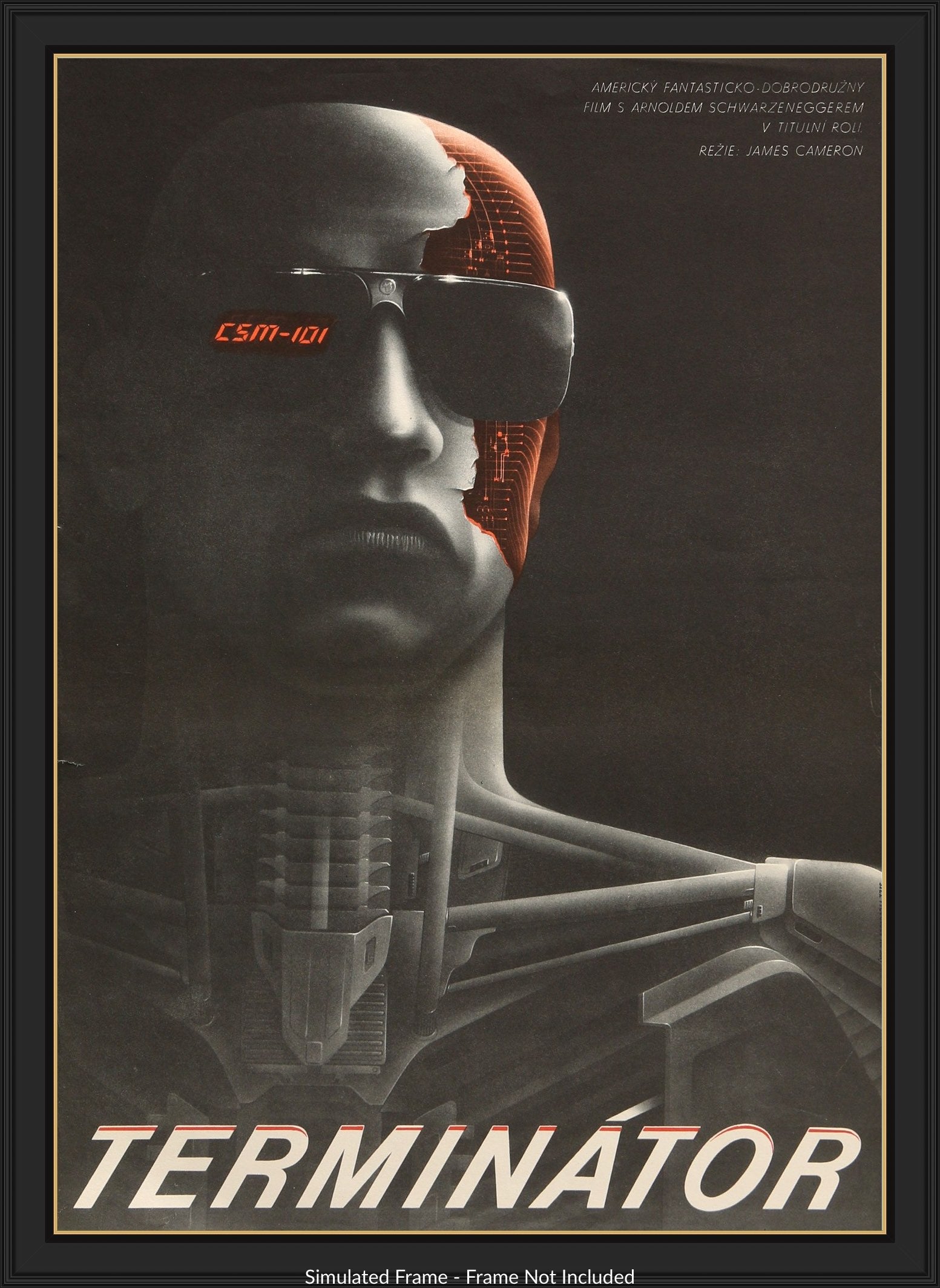 Terminator (1984) original movie poster for sale at Original Film Art - Vintage Movie Posters