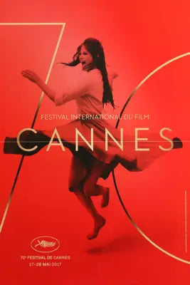 70th Cannes Film Festival (2017) original movie poster for sale at Original Film Art - Vintage Movie Posters