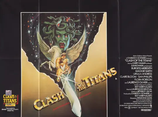 Clash of the Titans (1981) original movie poster for sale at Original Film Art - Vintage Movie Posters