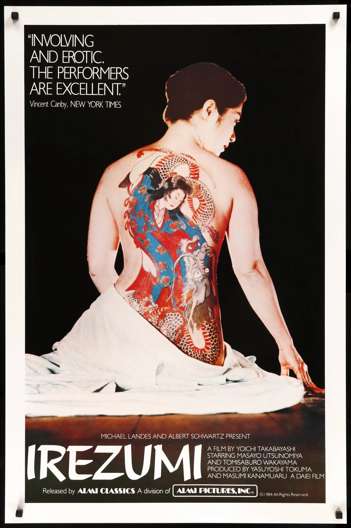 Irezumi (1982) original movie poster for sale at Original Film Art - Vintage Movie Posters