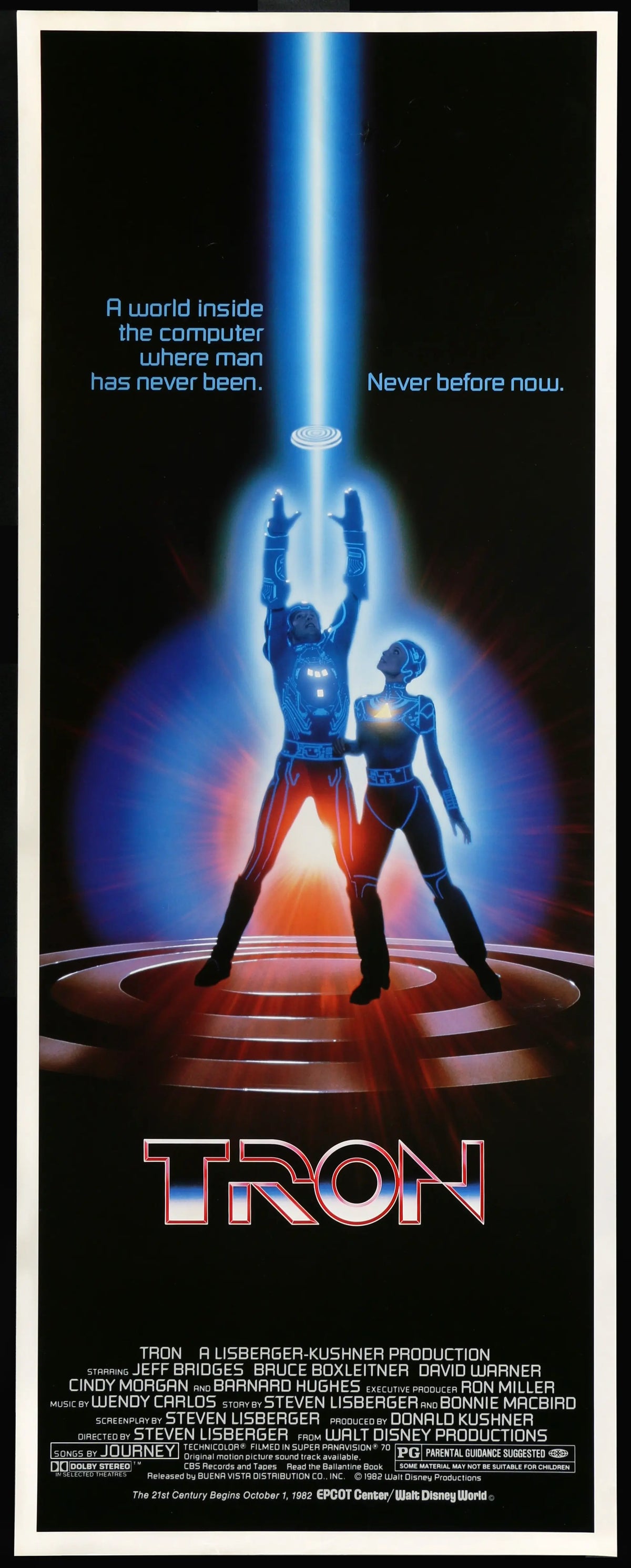 Tron (1982) original movie poster for sale at Original Film Art - Vintage Movie Posters