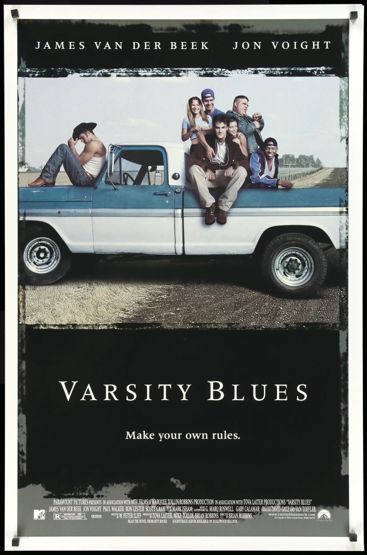 Varsity Blues (1998) original movie poster for sale at Original Film Art - Vintage Movie Posters