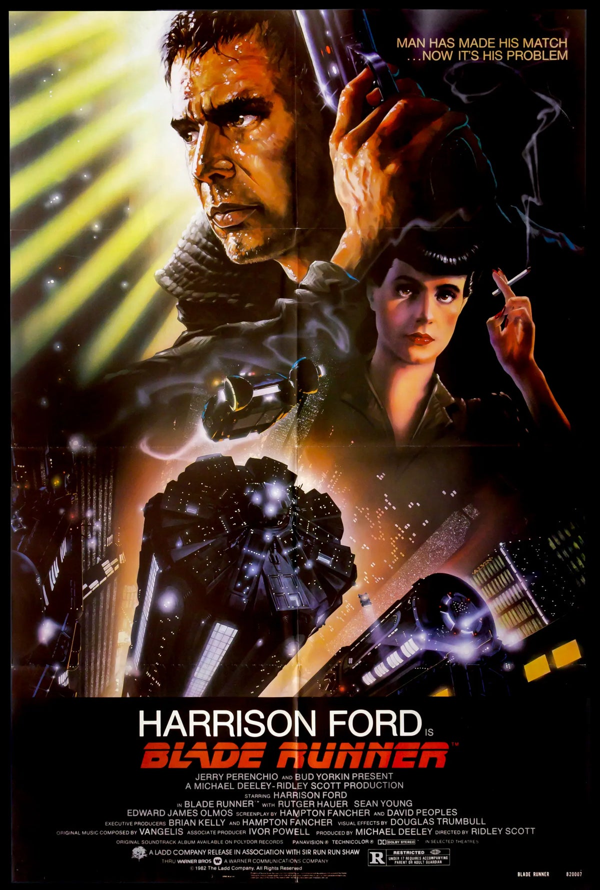 Blade Runner (1982) original movie poster for sale at Original Film Art