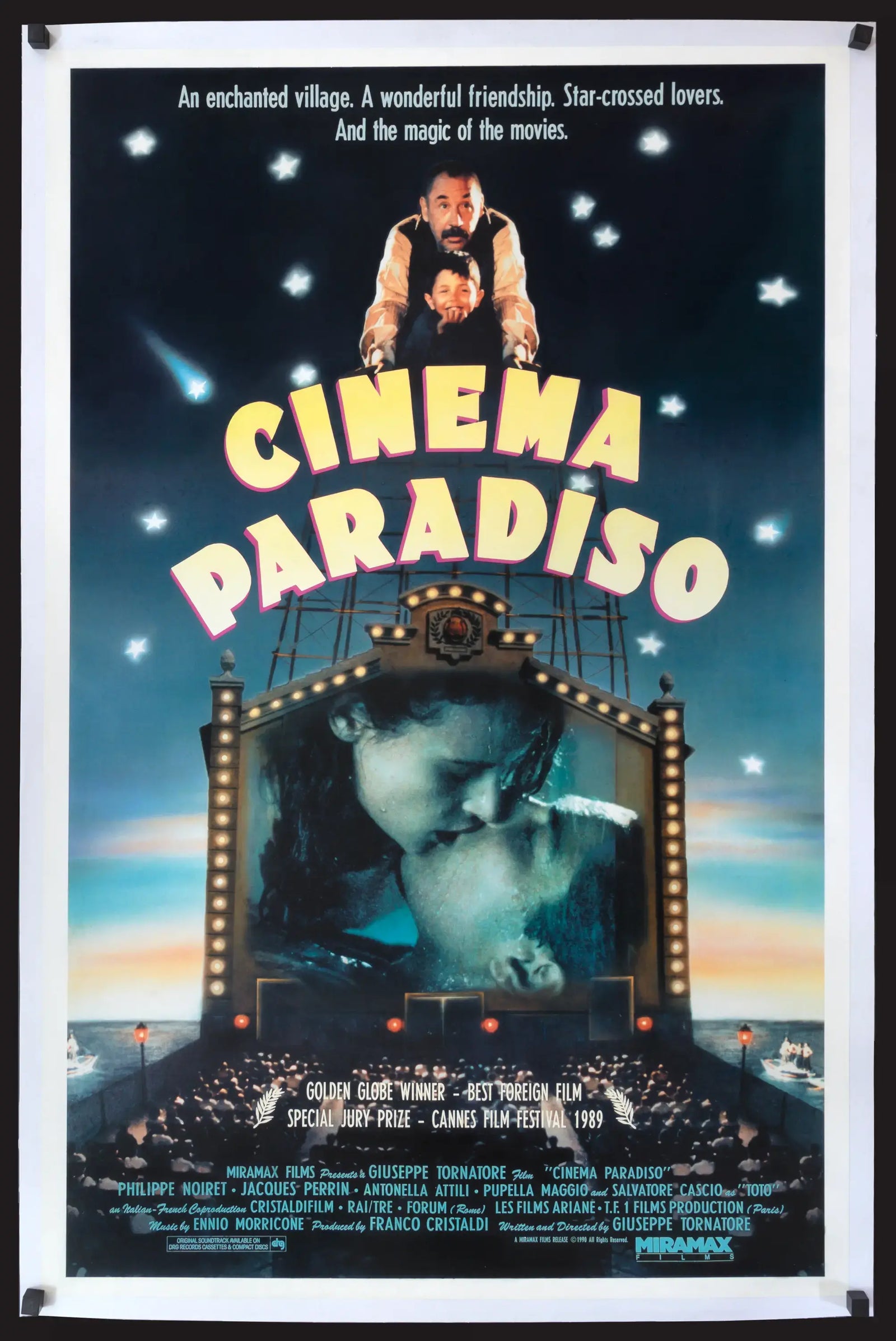 Cinema Paradiso (1988) original movie poster for sale at Original Film Art - Vintage Movie Posters
