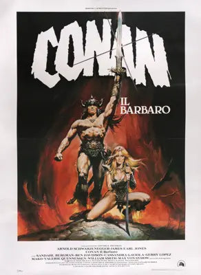 Conan the Barbarian (1982) original movie poster for sale at Original Film Art - Vintage Movie Posters