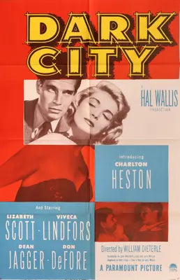 Dark City (1950) original movie poster for sale at Original Film Art - Vintage Movie Posters