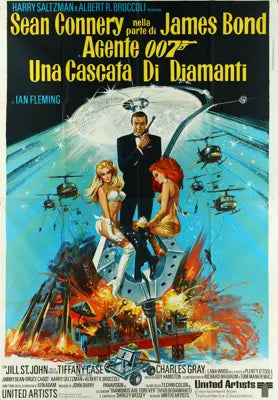 Diamonds Are Forever (1971) original movie poster for sale at Original Film Art - Vintage Movie Posters
