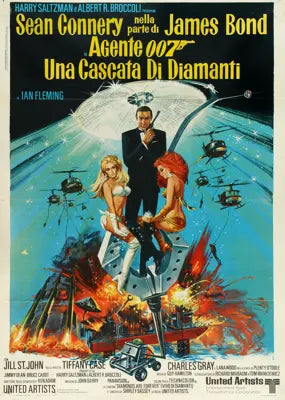Diamonds Are Forever (1971) original movie poster for sale at Original Film Art - Vintage Movie Posters