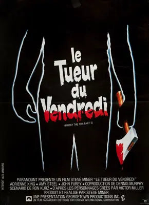 Friday the 13th Part 2 (1981) original movie poster for sale at Original Film Art - Vintage Movie Posters