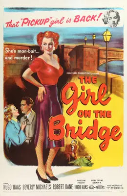 Girl on the Bridge (1951) original movie poster for sale at Original Film Art - Vintage Movie Posters