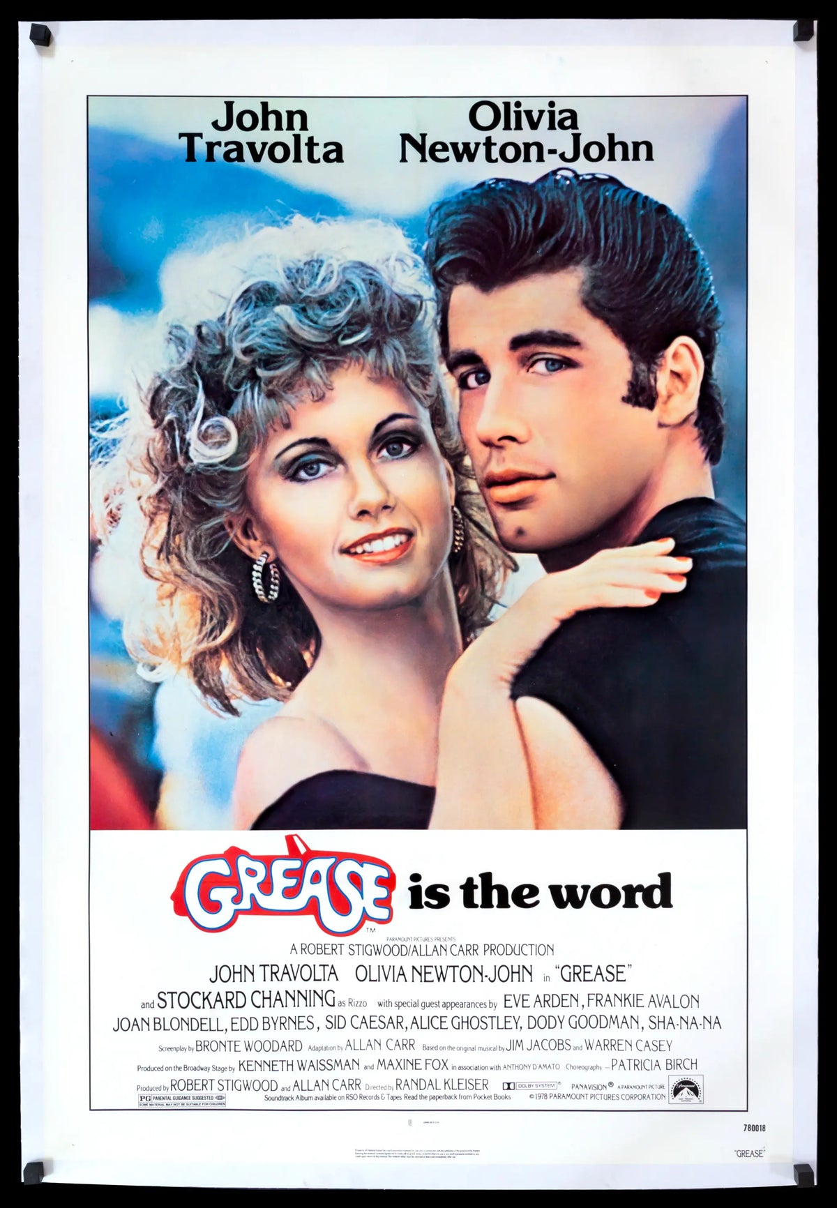 Grease (1978) original movie poster for sale at Original Film Art