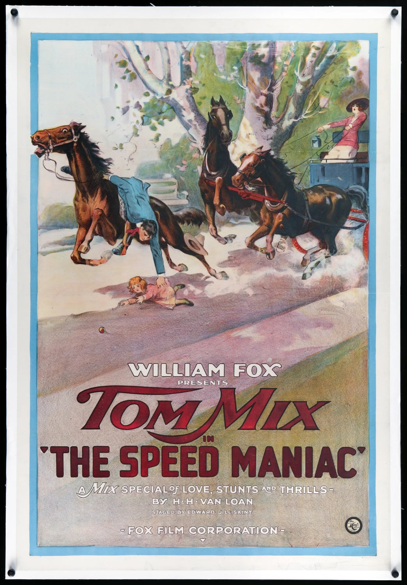 Speed Maniac (1919) original movie poster for sale at Original Film Art - Vintage Movie Posters