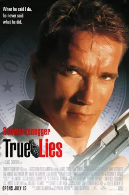 True Lies (1994) original movie poster for sale at Original Film Art - Vintage Movie Posters