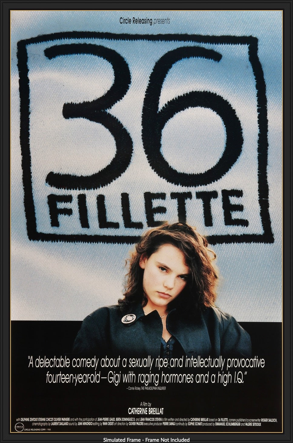 36 Fillette (1988) original movie poster for sale at Original Film Art - Vintage Movie Posters