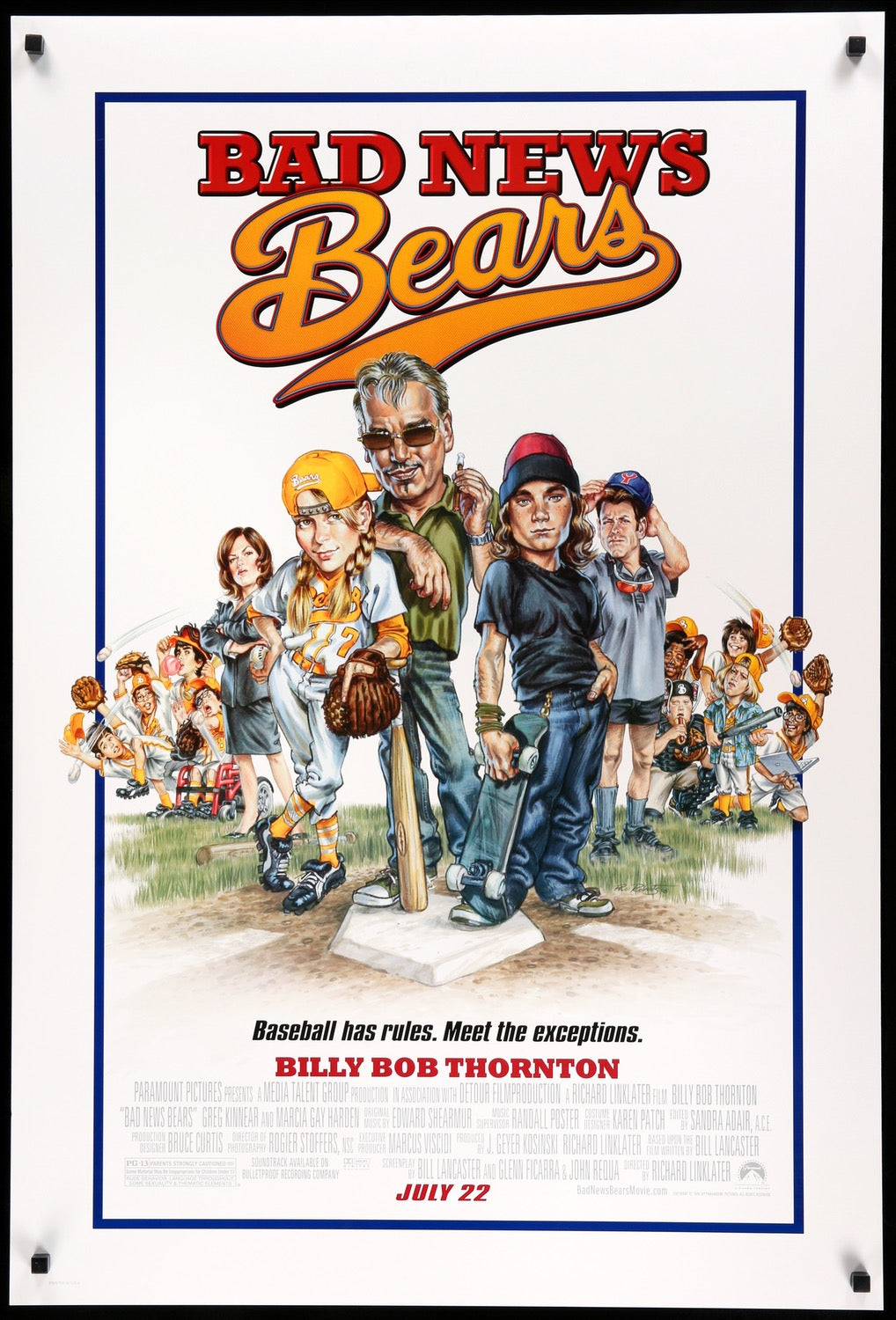 Bad News Bears (2005) original movie poster for sale at Original Film Art