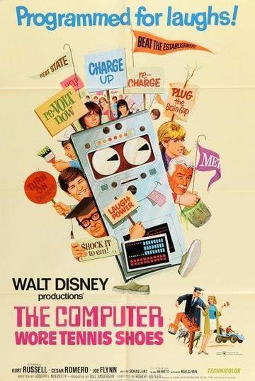 Computer Wore Tennis Shoes (1969) original movie poster for sale at Original Film Art