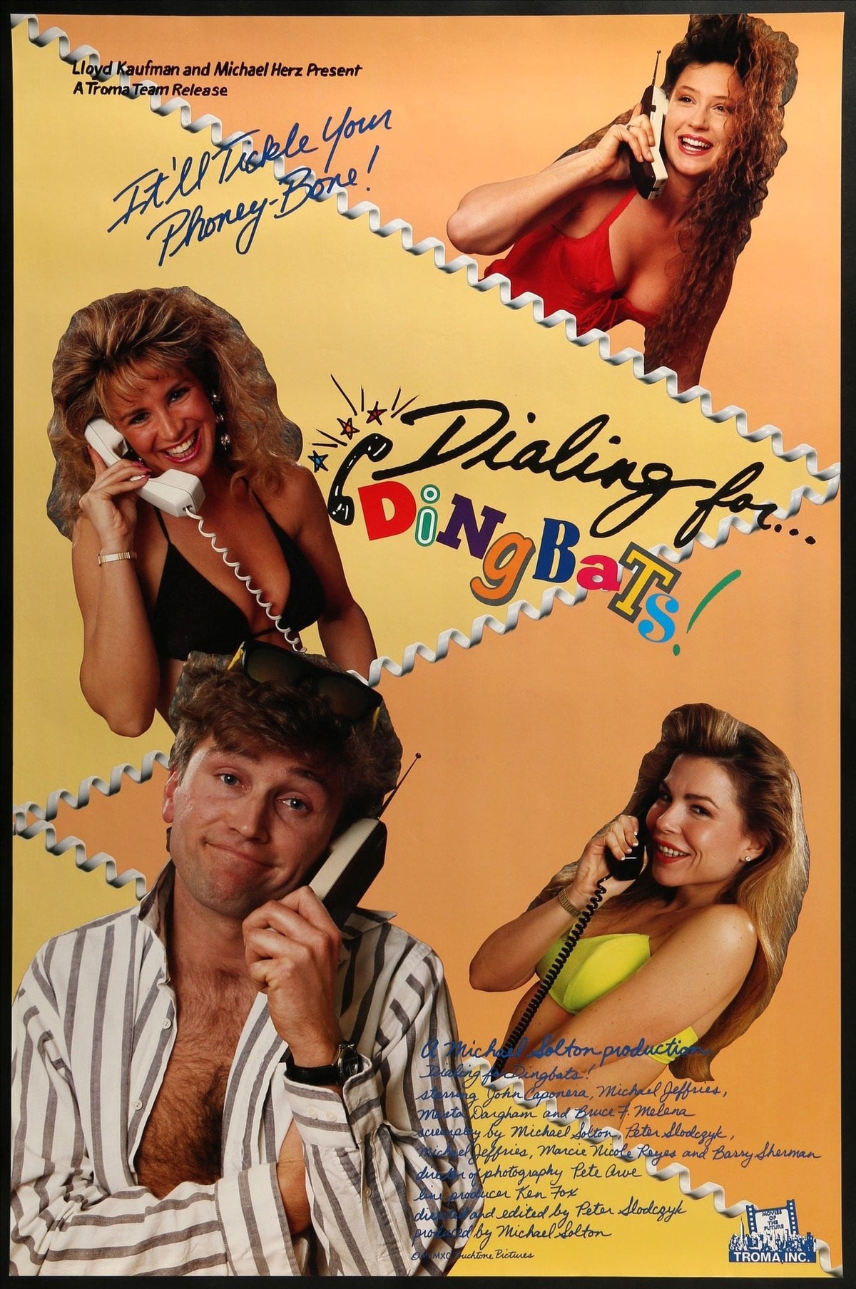 Dialing for Dingbats (1989) original movie poster for sale at Original Film Art