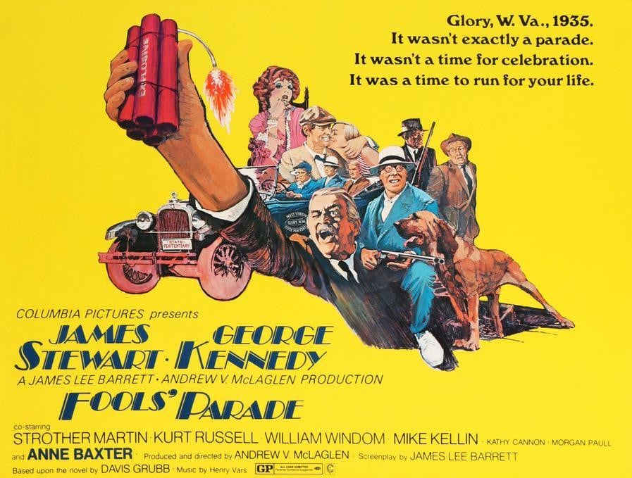 Fools' Parade (1971) original movie poster for sale at Original Film Art - Vintage Movie Posters