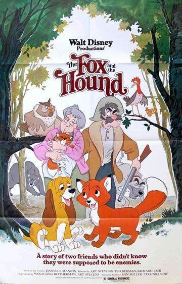 Fox and the Hound (1981) original movie poster for sale at Original Film Art - Vintage Movie Posters