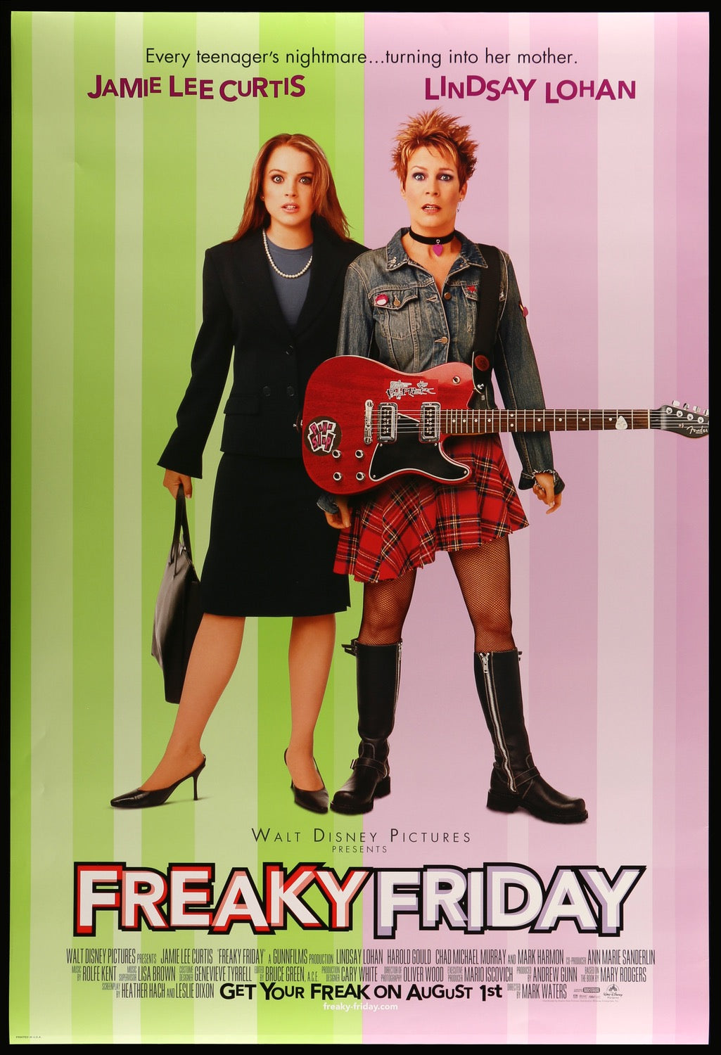 Freaky Friday (2003) original movie poster for sale at Original Film Art - Vintage Movie Posters