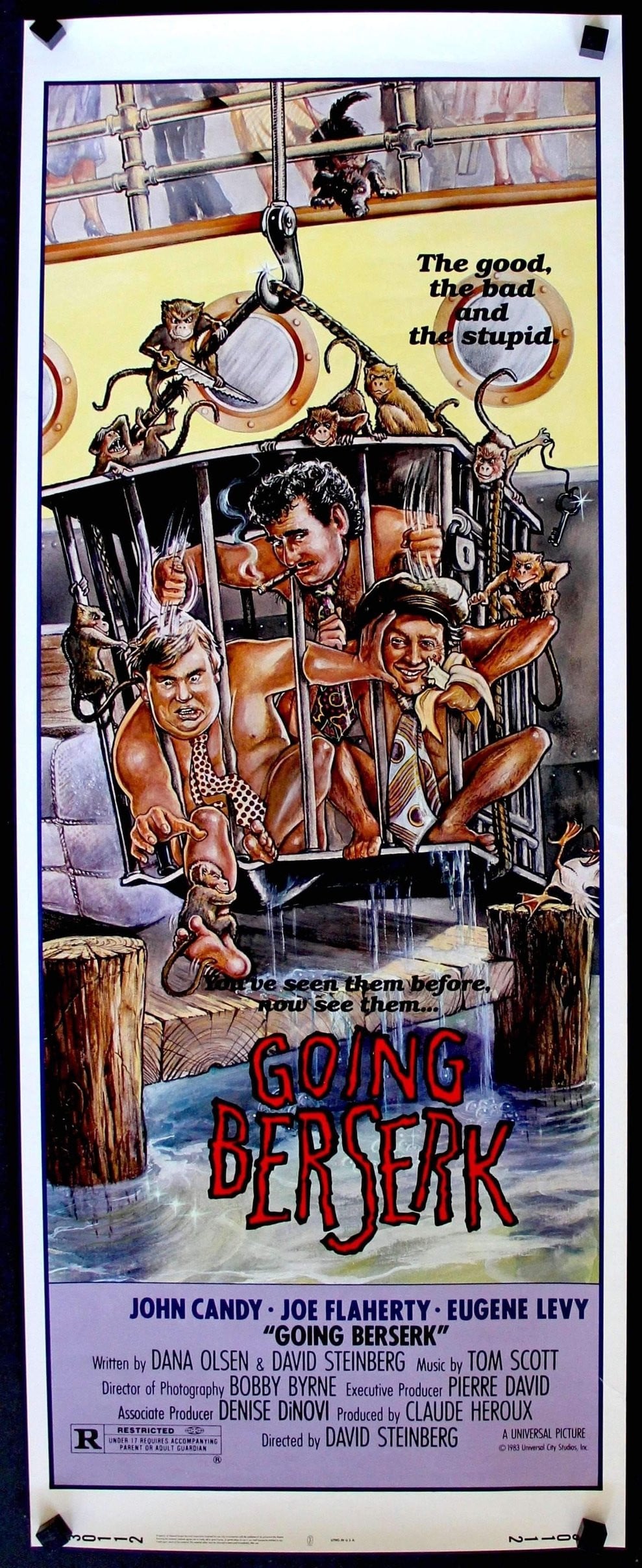 Going Berserk (1983) original movie poster for sale at Original Film Art - Vintage Movie Posters