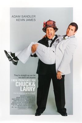 I Now Pronounce You Chuck & Larry (2007) original movie poster for sale at Original Film Art - Vintage Movie Posters