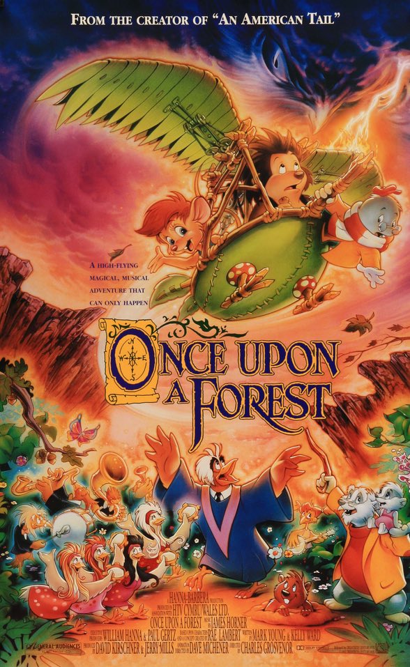 Once Upon a Forest (1993) original movie poster for sale at Original Film Art - Vintage Movie Posters