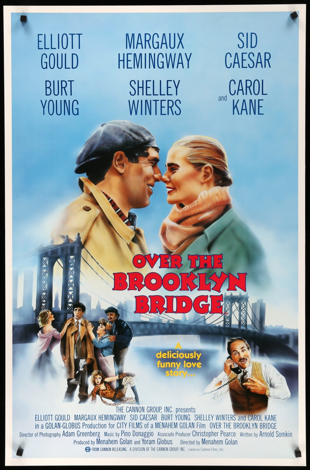 Over the Brooklyn Bridge (1984) original movie poster for sale at Original Film Art - Vintage Movie Posters