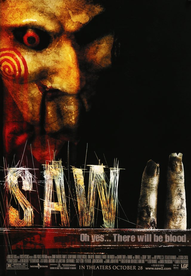 Saw II (2005) original movie poster for sale at Original Film Art - Vintage Movie Posters