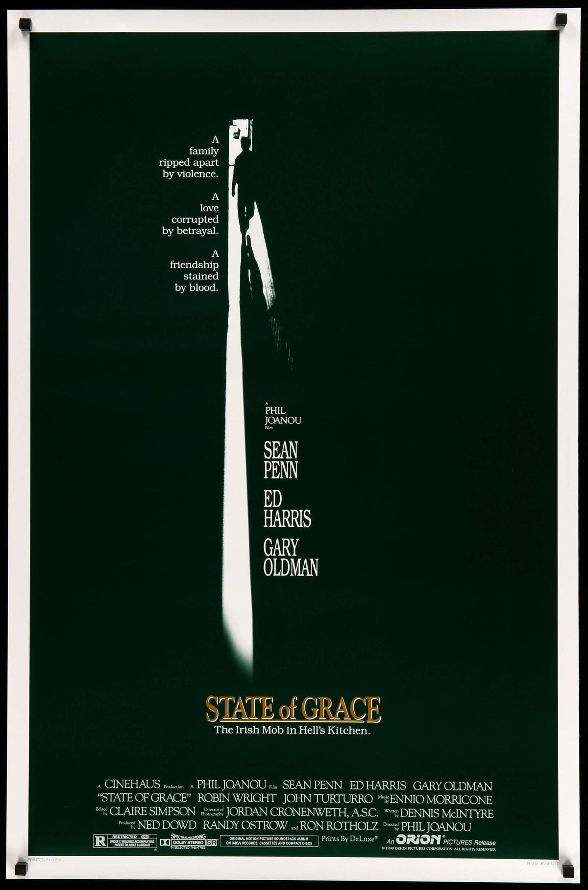 State of Grace (1990) original movie poster for sale at Original Film Art - Vintage Movie Posters
