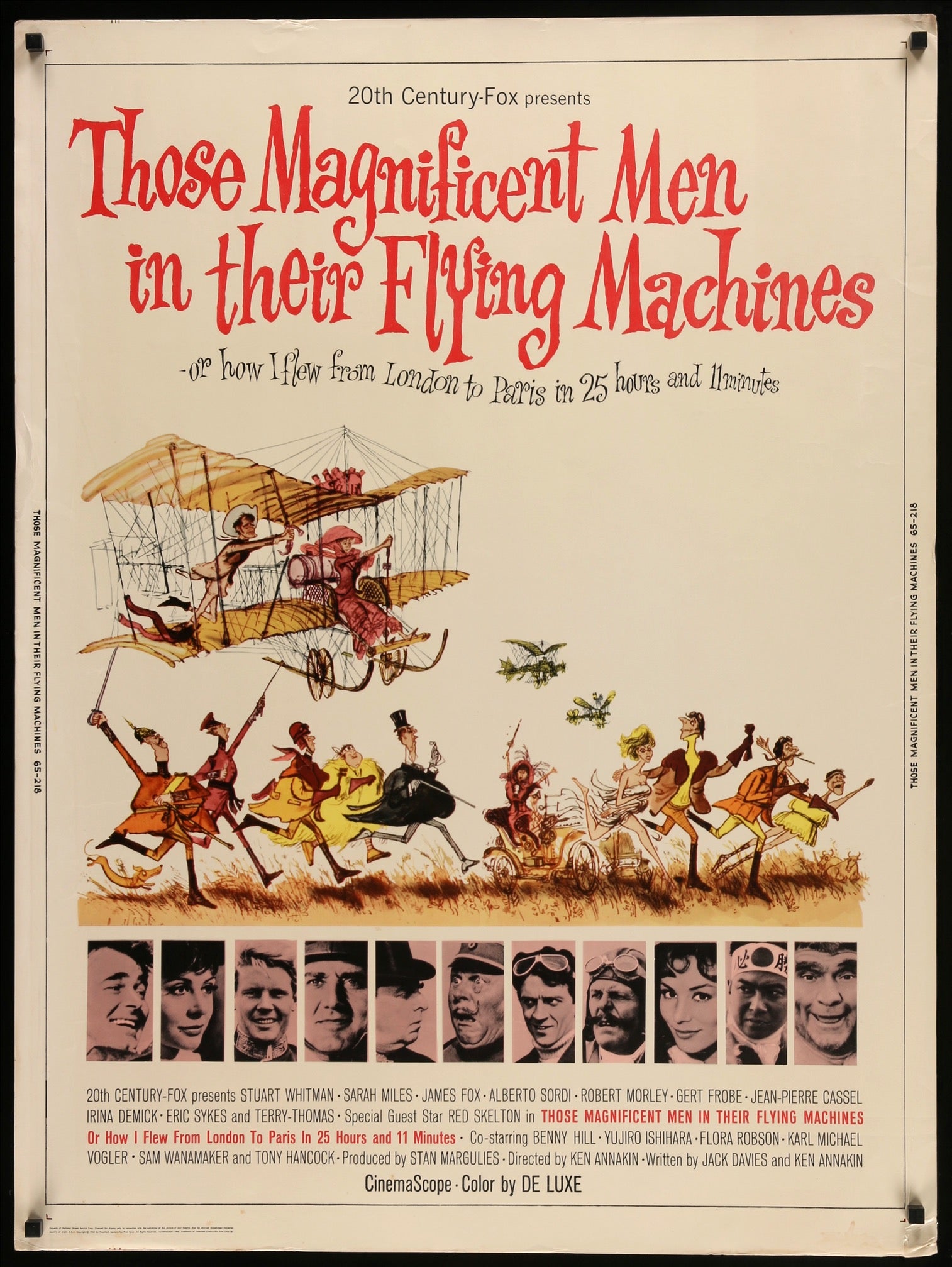 Those Magnificent Men in Their Flying Machines (1965) original movie poster for sale at Original Film Art - Vintage Movie Posters